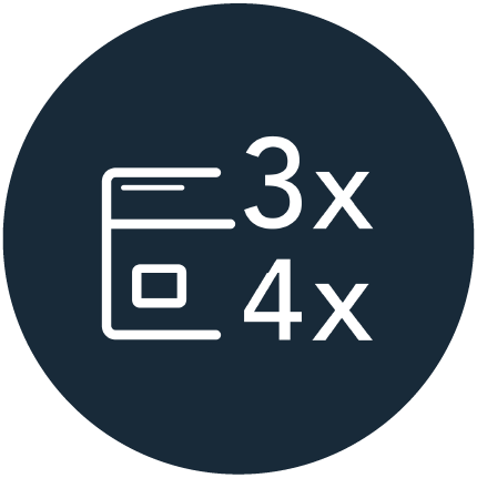 Paiement 3x ou 4x sans frais